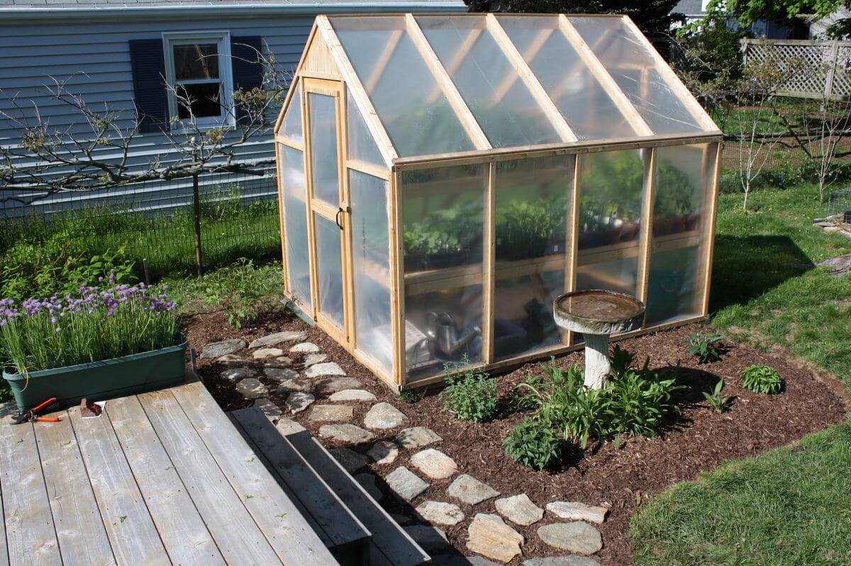 backyard greenhouse 