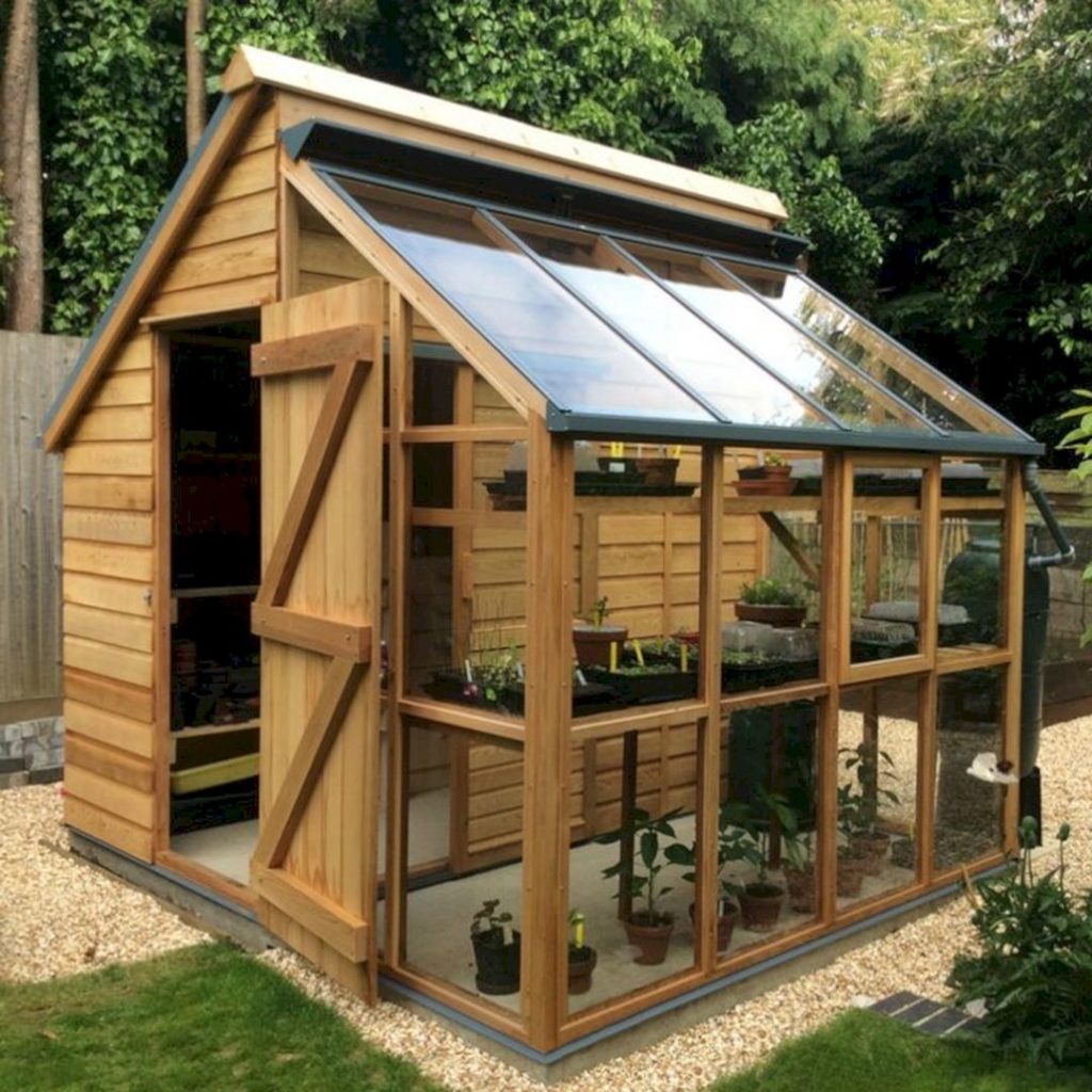 Diy Greenhouse In Backyard at Kristen Mills blog