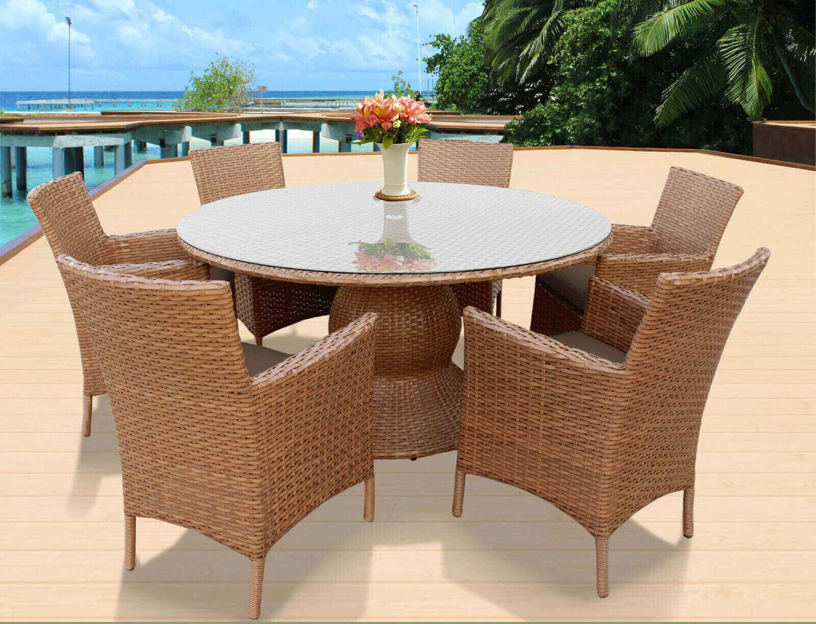 Beautiful and Attractive Patio Dining Sets Ideas - The Architecture Designs