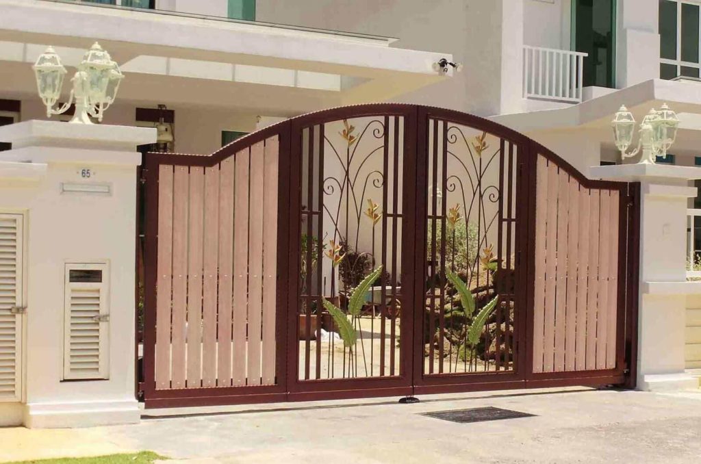 Attractive Front Entry Gate Design Ideas for Home