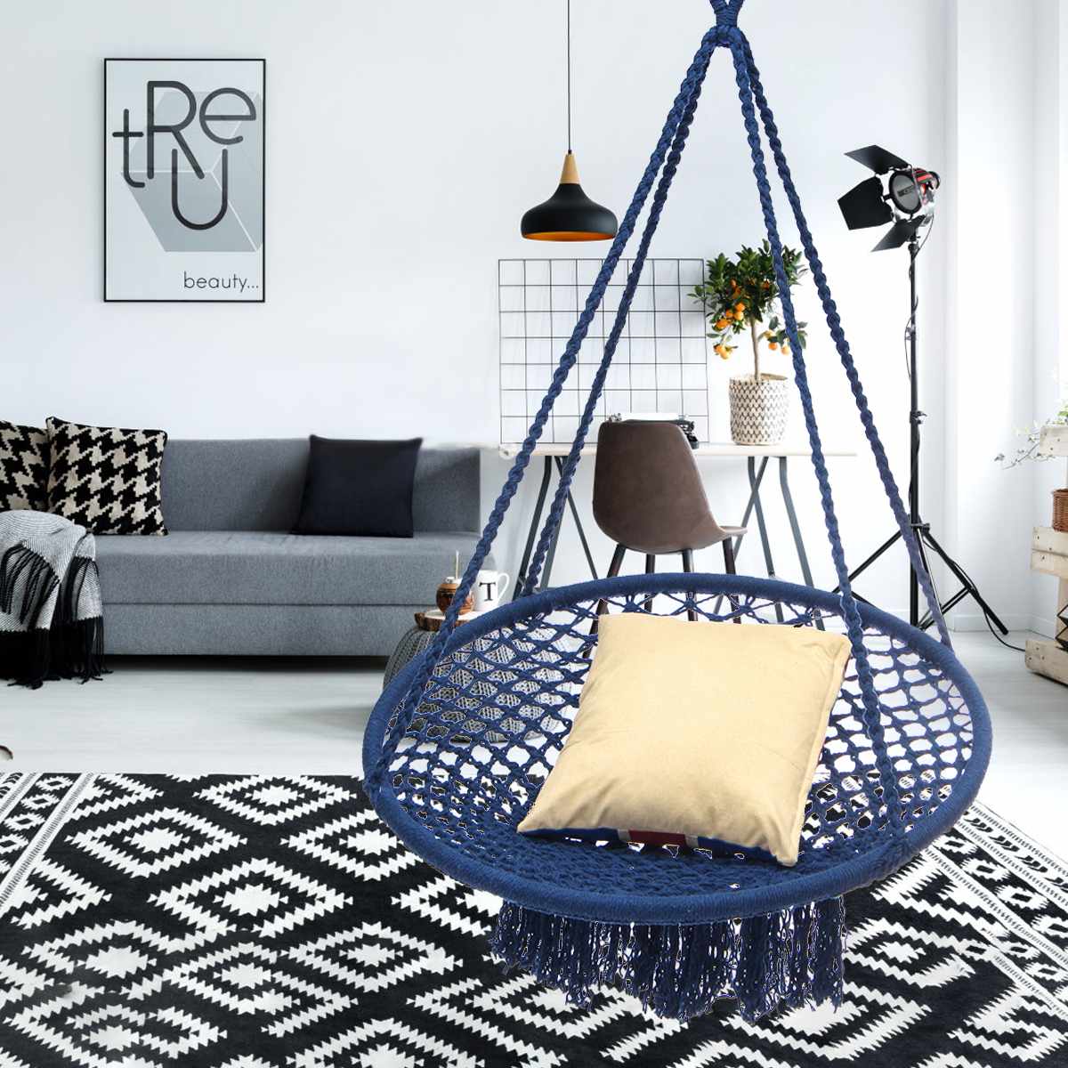 Modern Indoor Swing