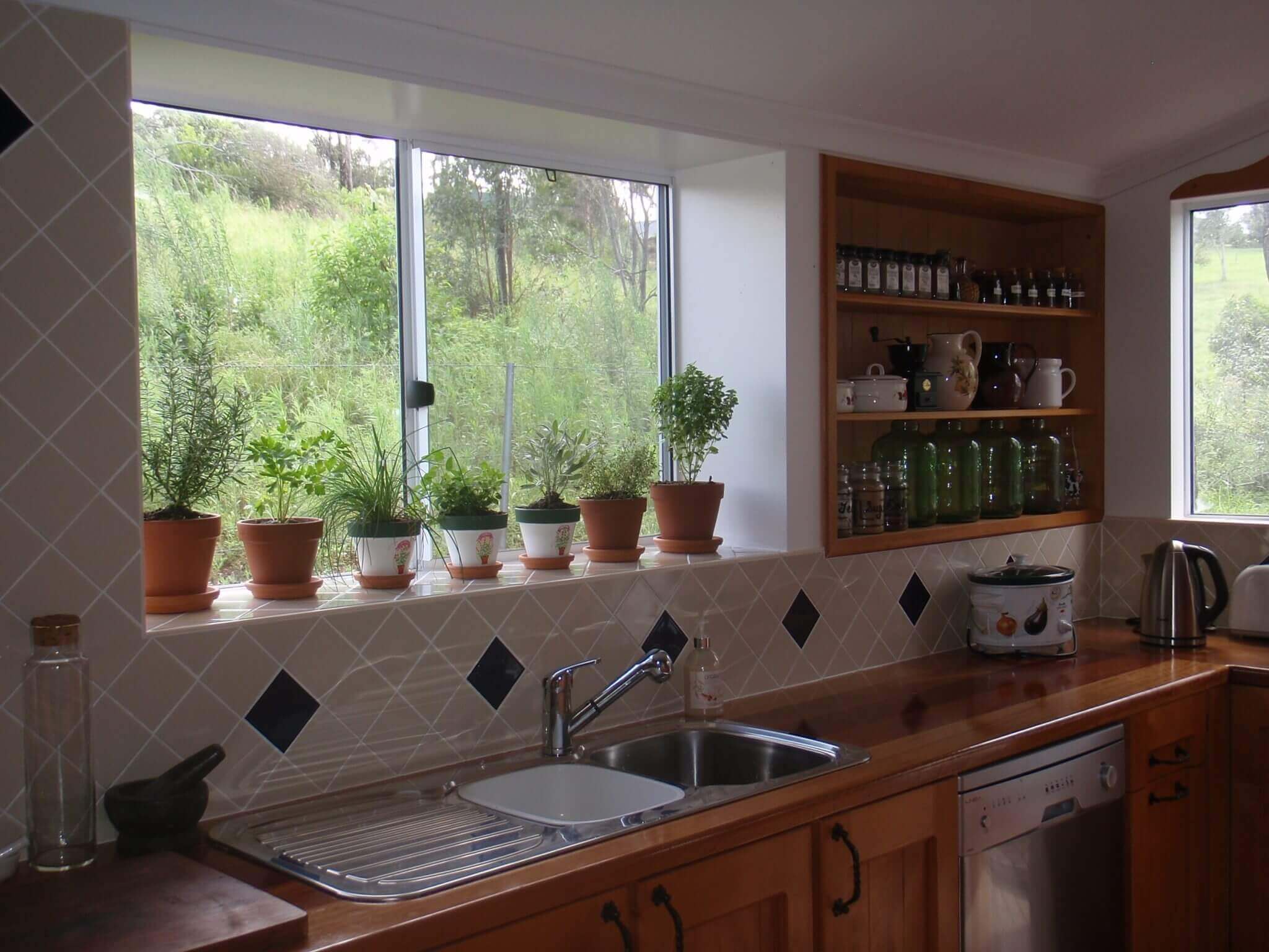 Kitchen Window Wall 