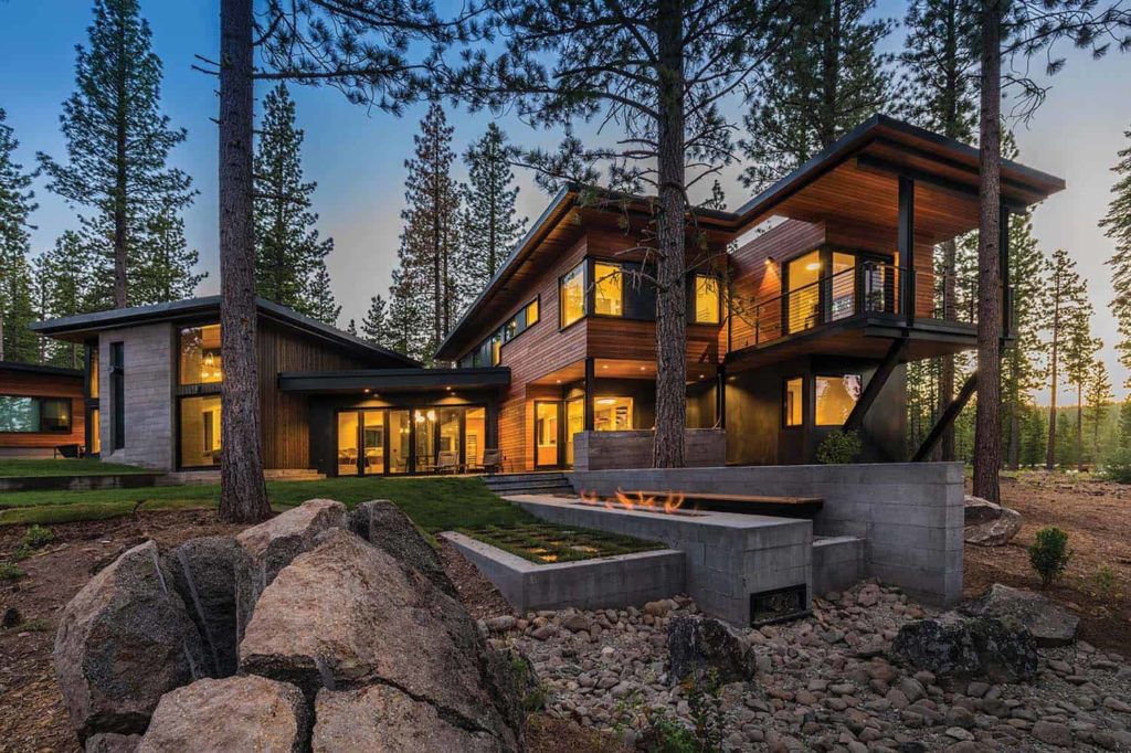Modern Mountain Home in Truckee, California