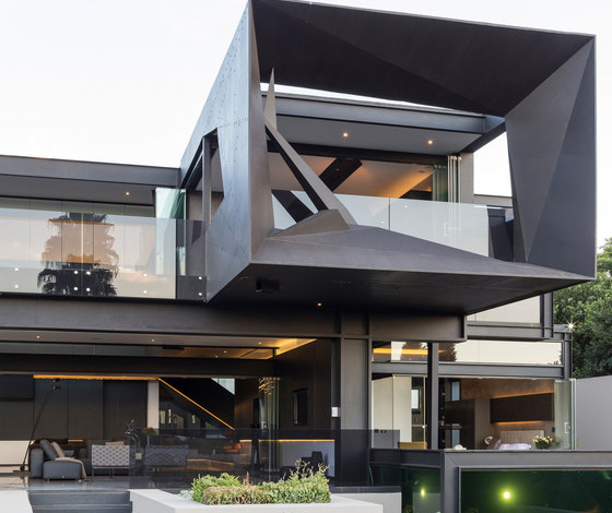 Sculptural Modern Home in Johannesburg, South Africa