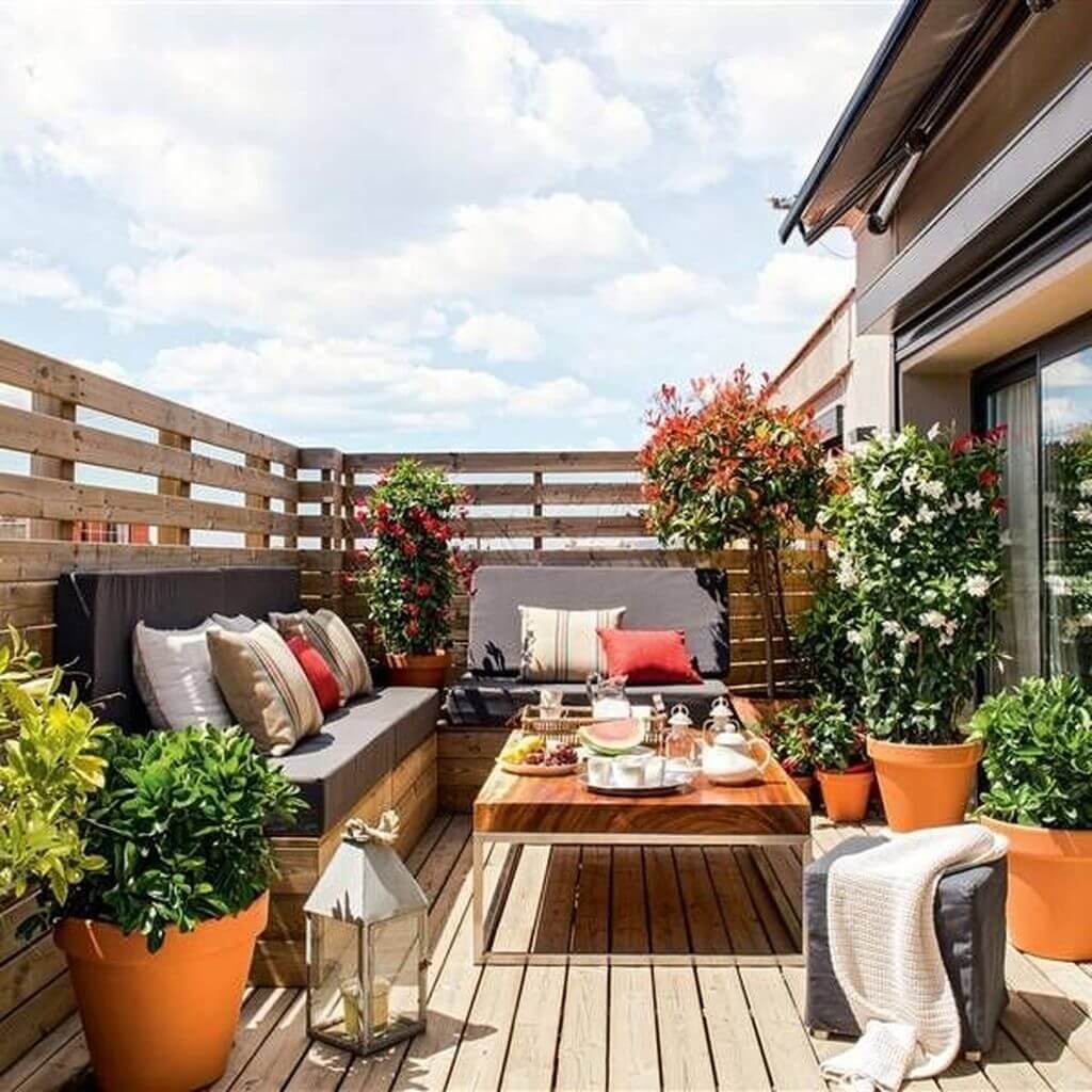 Zen Garden Retreat Balcony