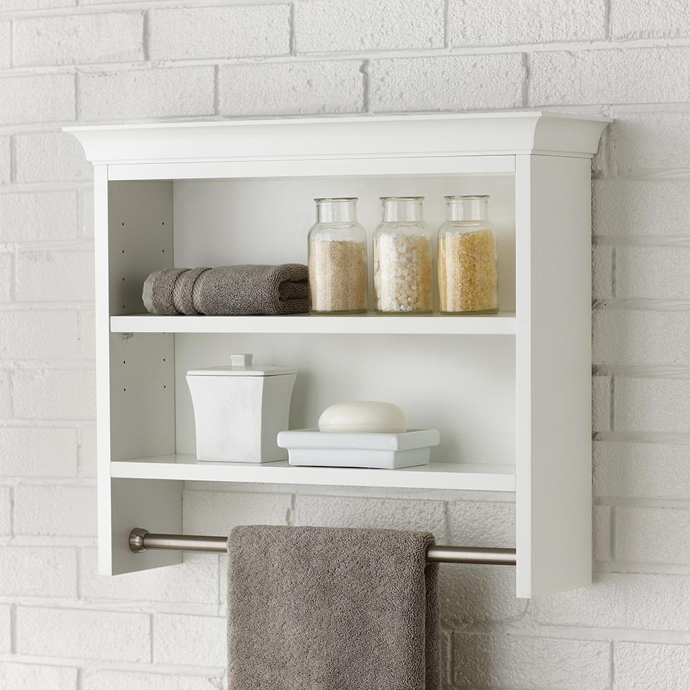 bathroom shelf racks