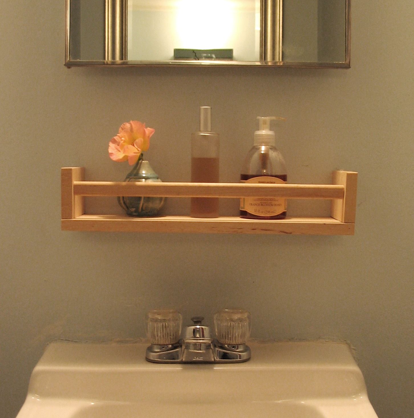 bathroom shelf racks