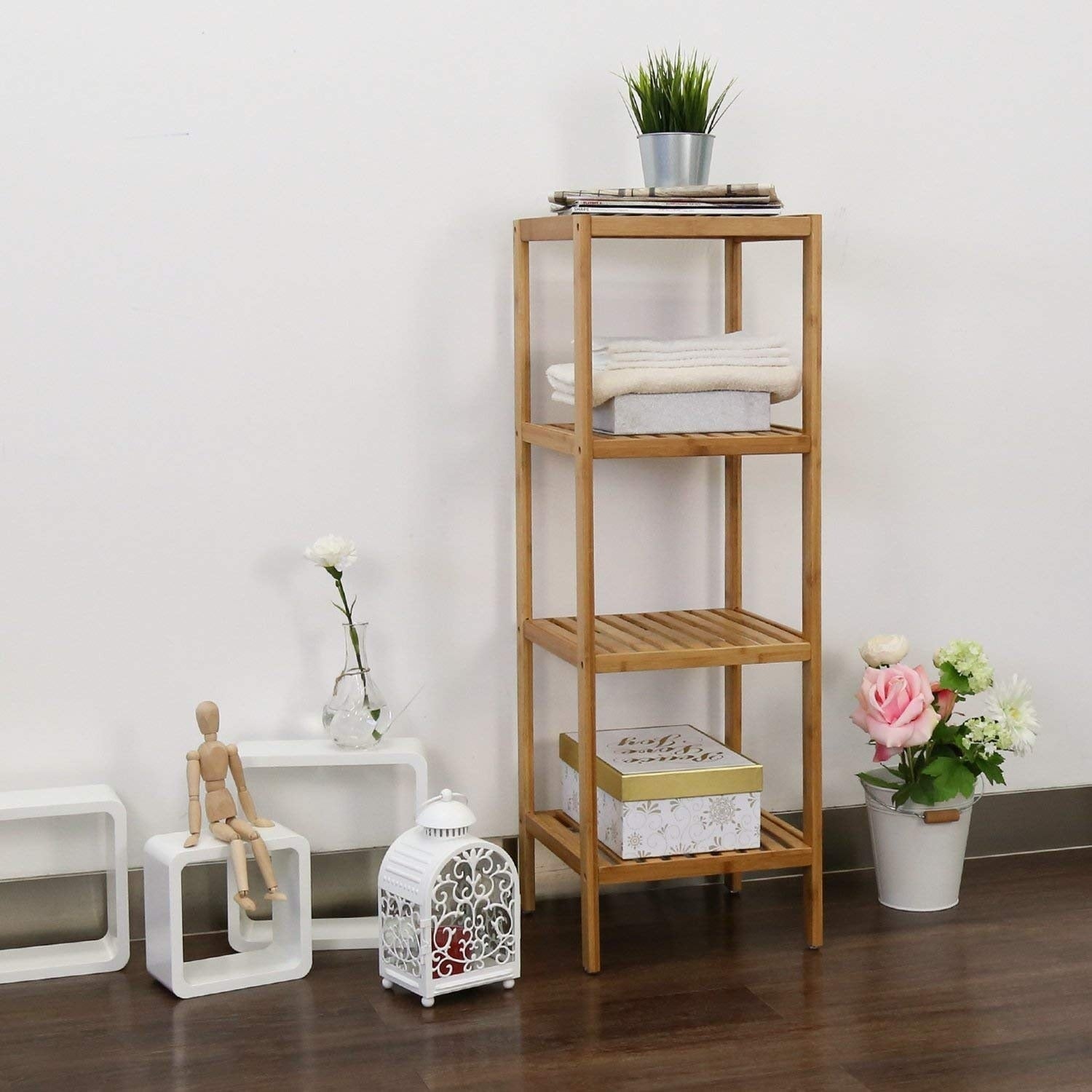 bathroom shelf racks