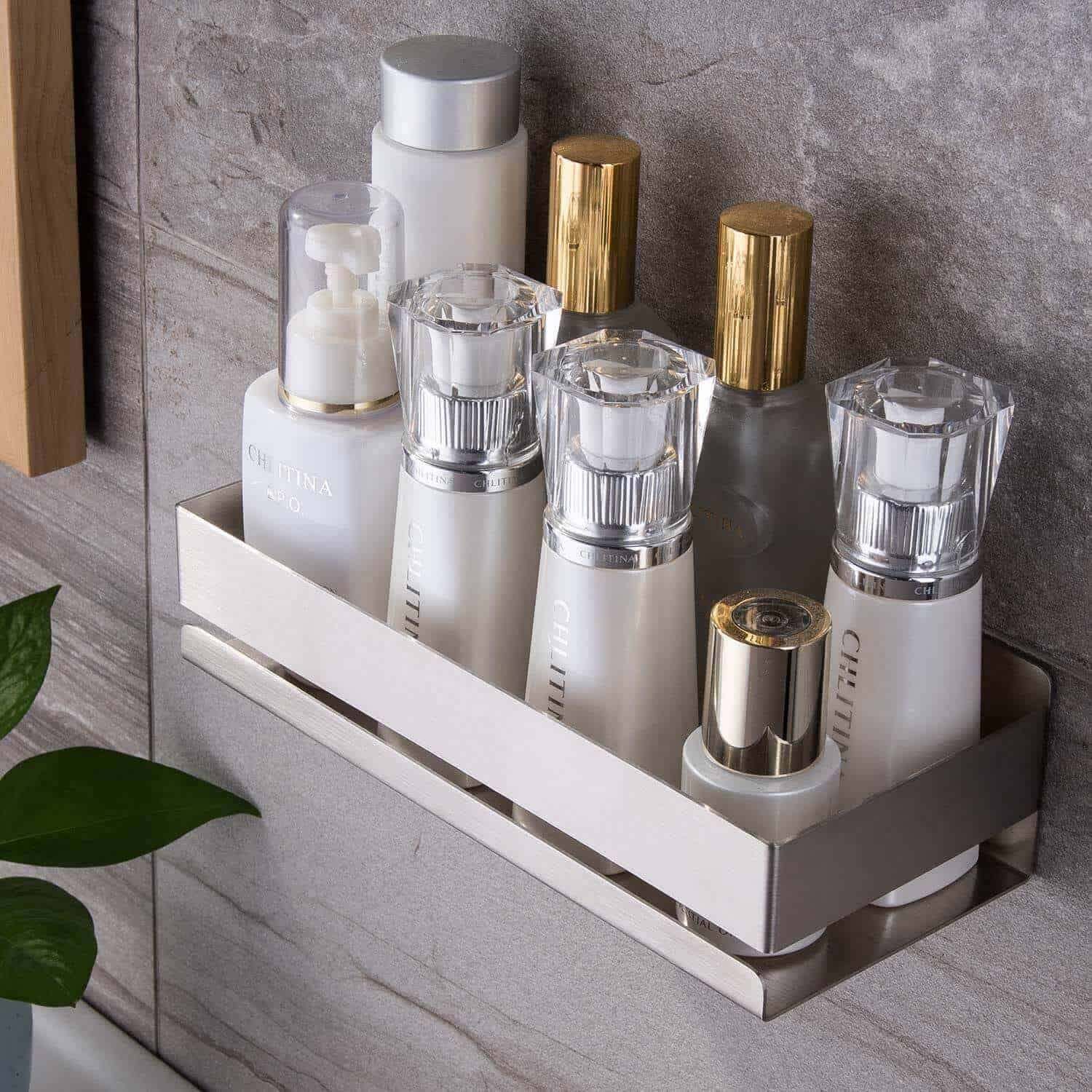 bathroom shelf racks