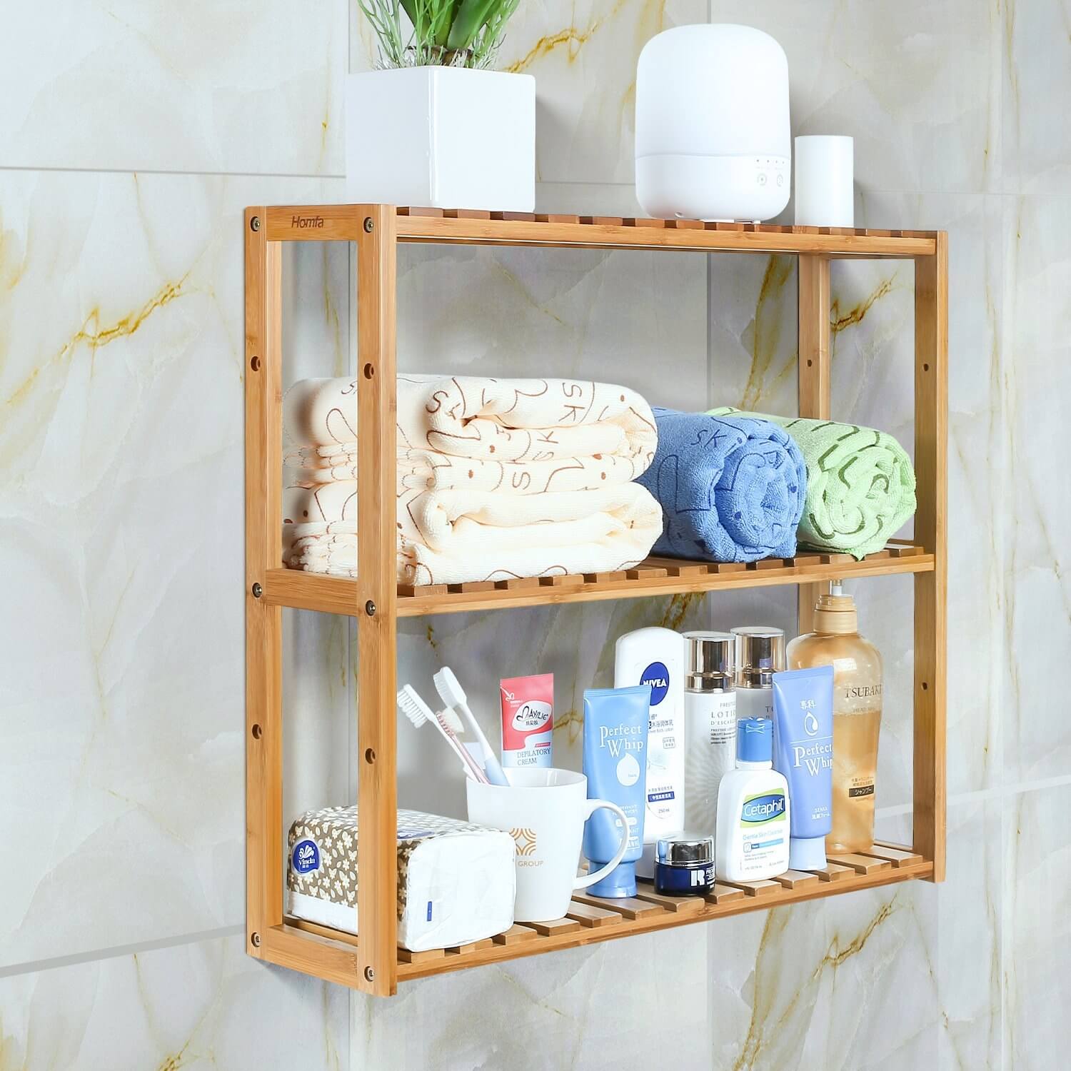 bathroom shelf racks