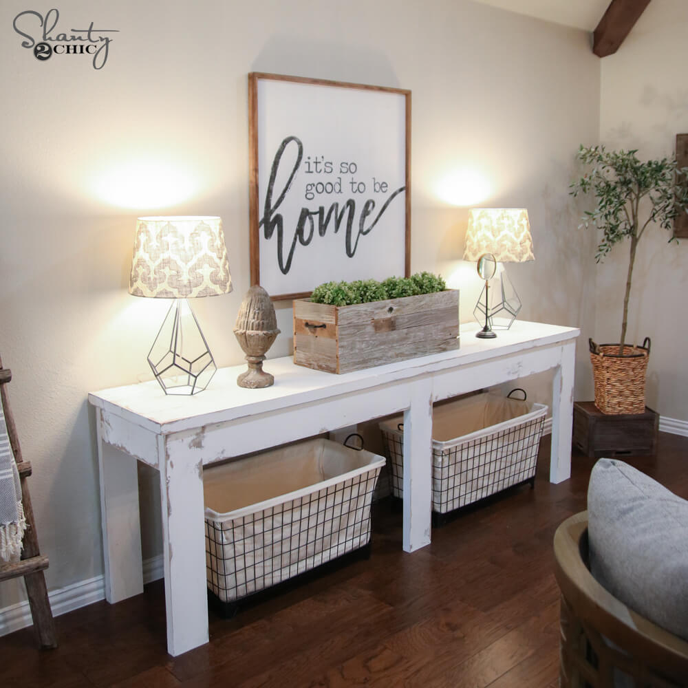 Farmhouse Entry Table