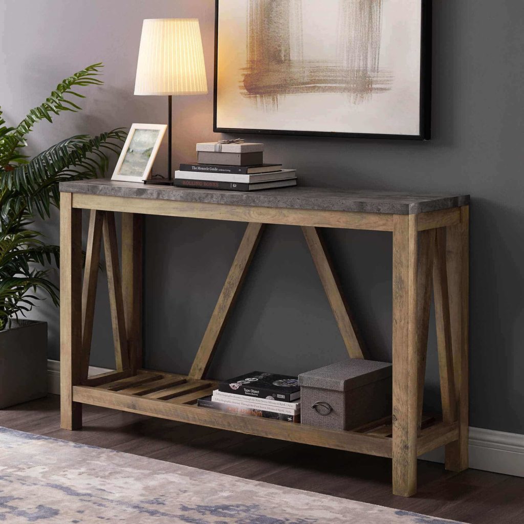 Modern & Contemporary Farmhouse Entry Table Designs