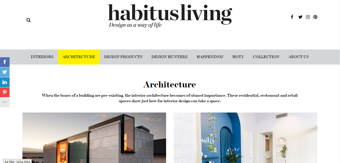 habitus living