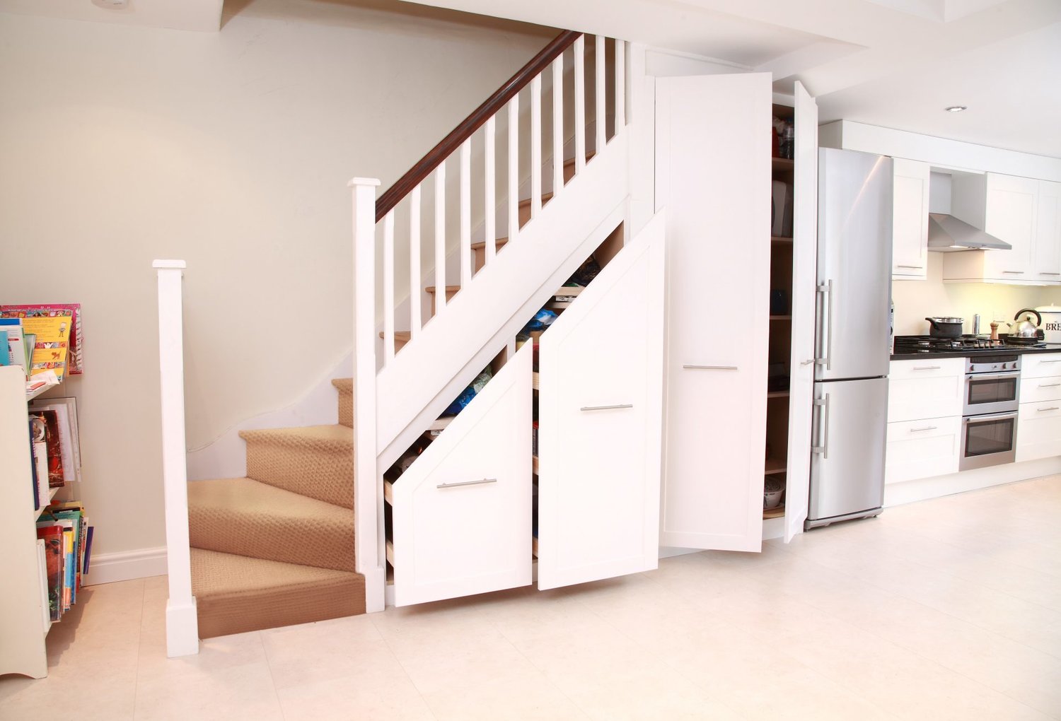 Useful Ideas: How to Use Space Under the Stair