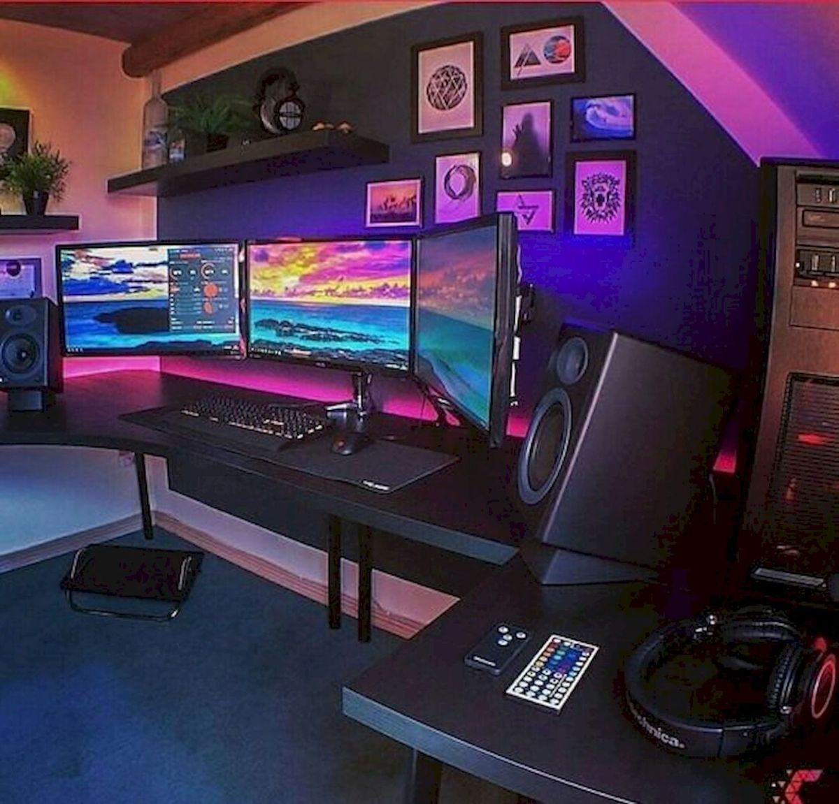 Best Home Gaming Room Setup Design Ideas