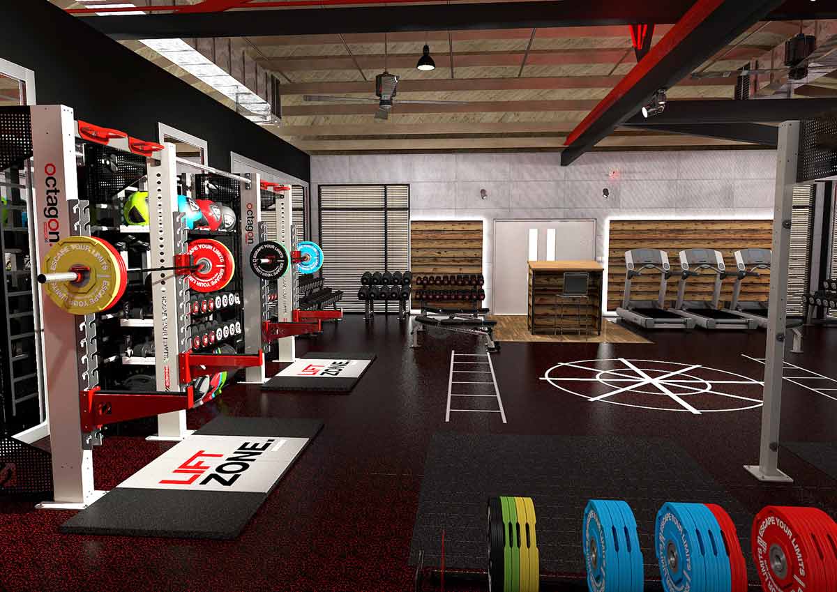 gym interior design