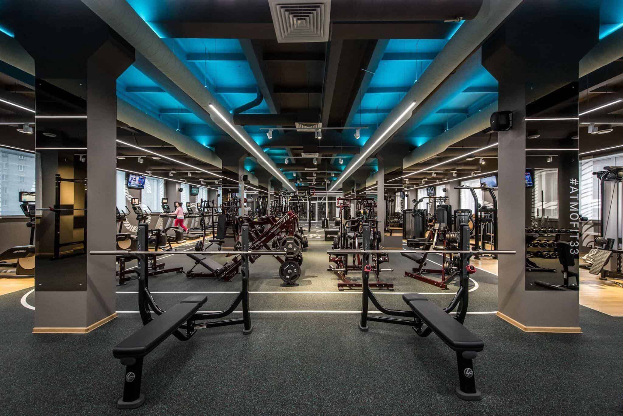 Gym best sale ceiling ideas