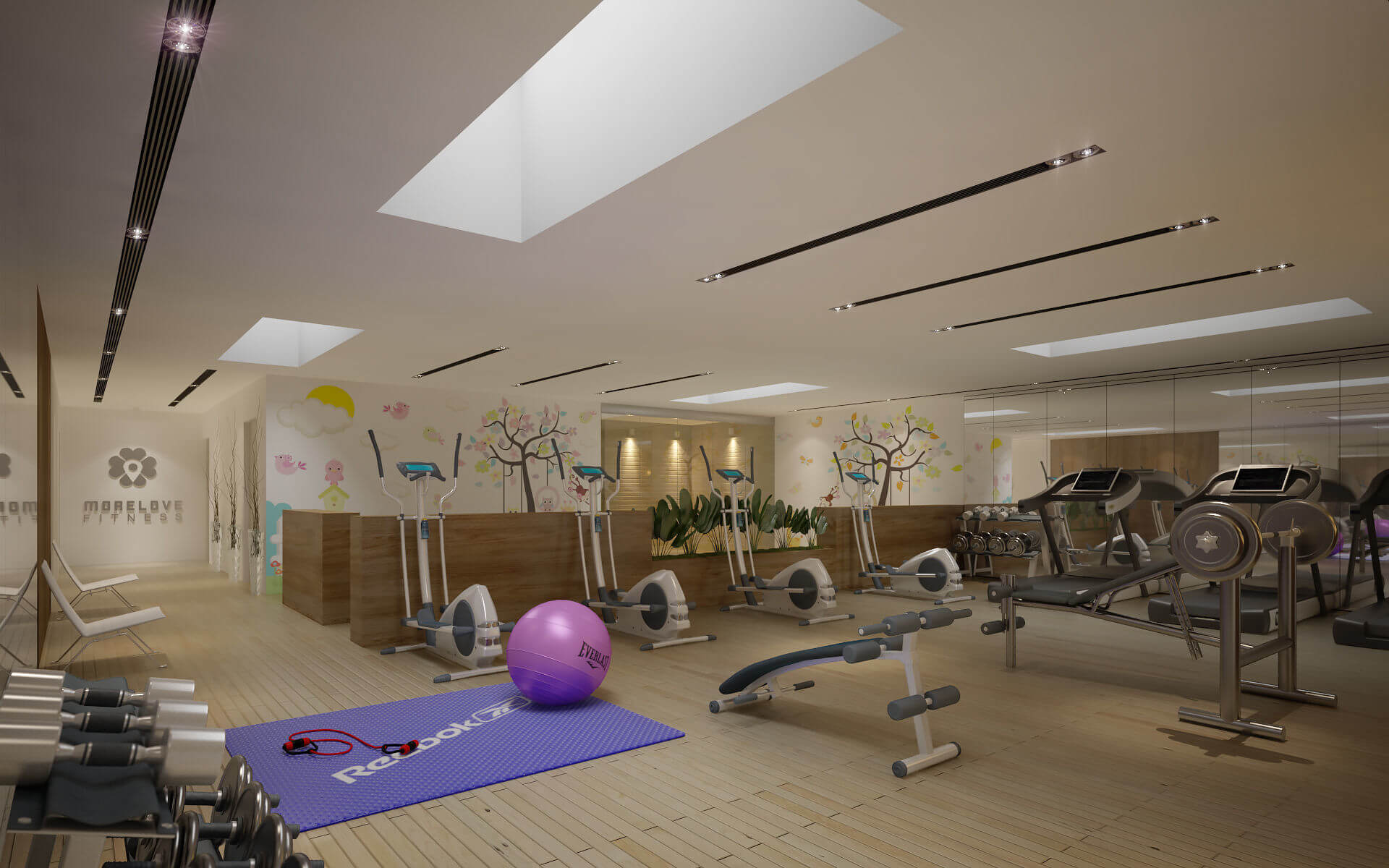 gym interior design