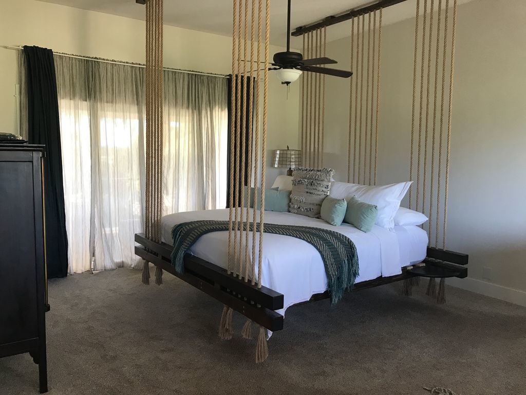 Insanely Unique Hanging Bed Design Ideas, Hanging Bed Frame