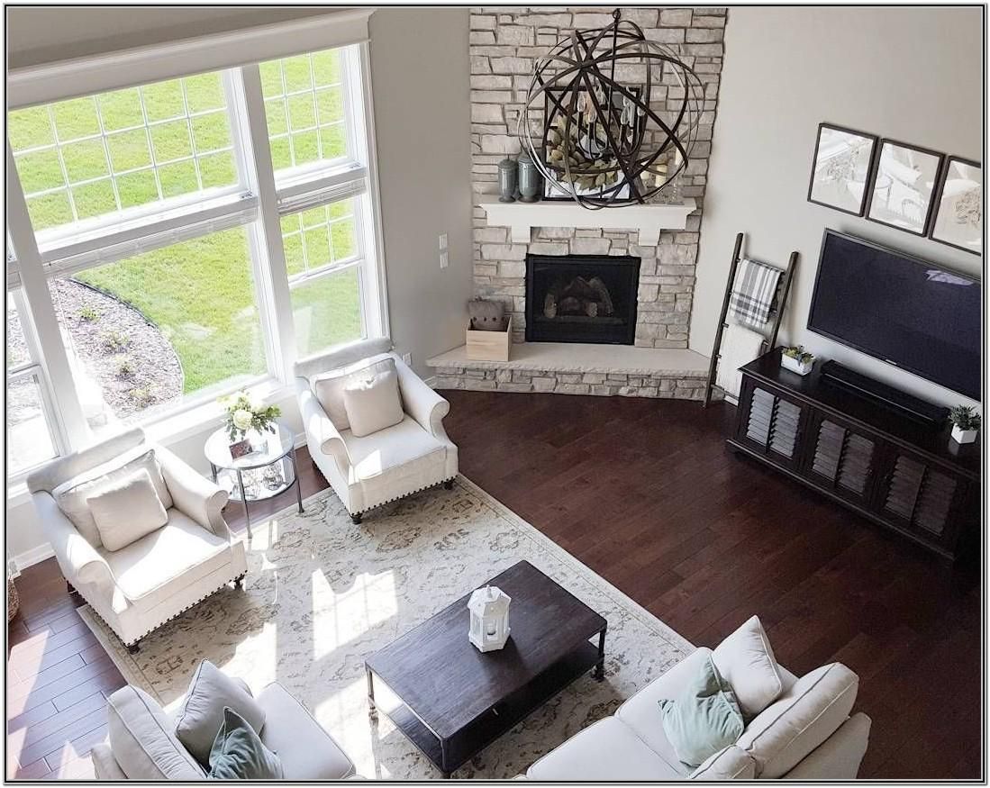 corner window in living room