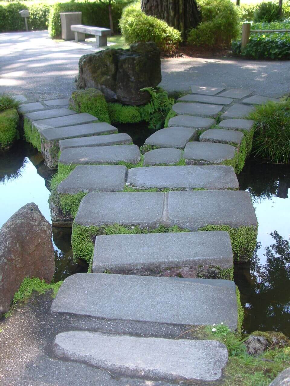 stone walkway for garden