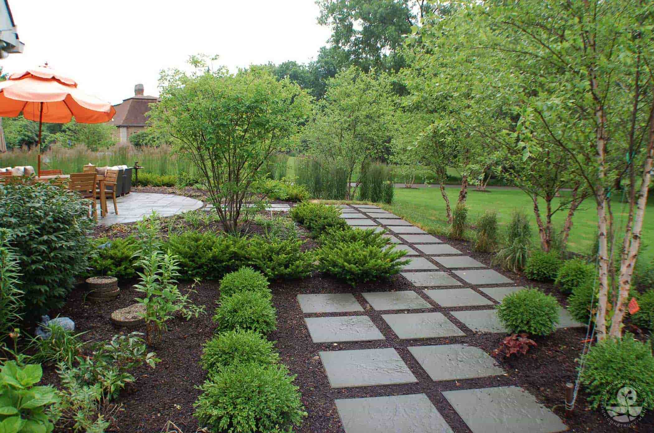 stone walkway for garden