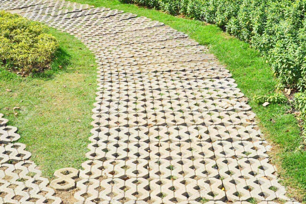 stone walkway for garden