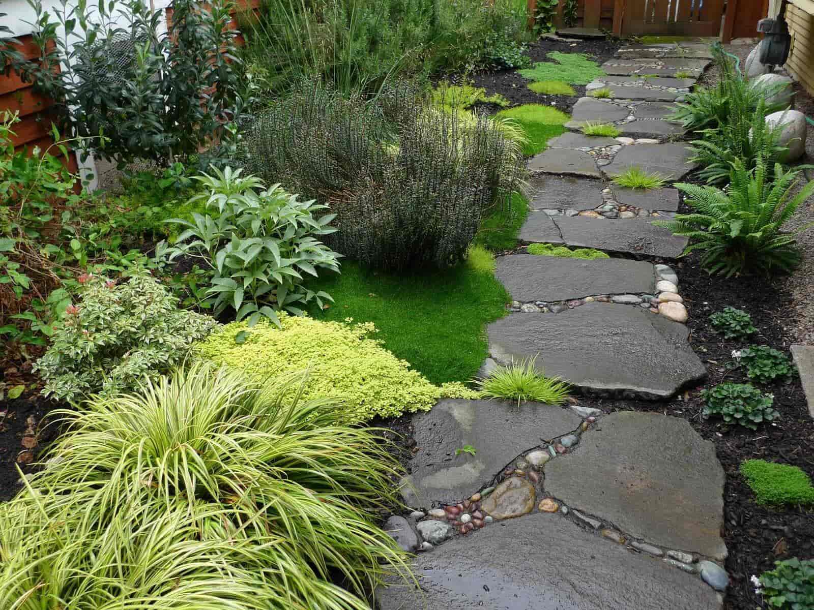 stone walkway for garden