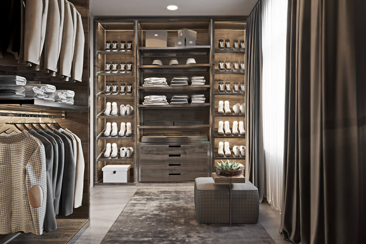 walk in closet