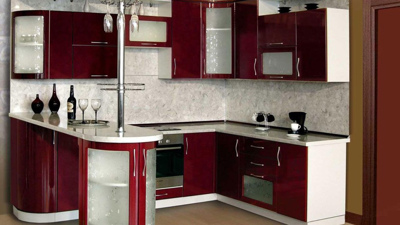 Beautiful L-Shaped Kitchen Corner Layout Design Ideas