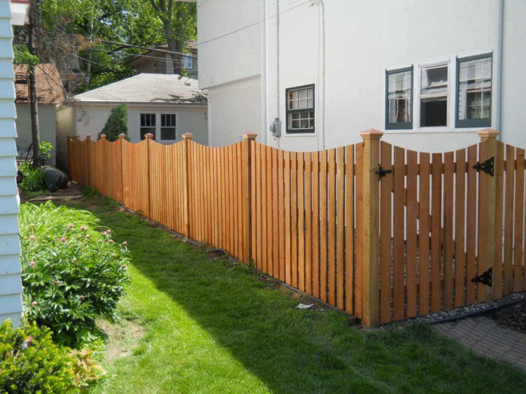 Scalloped Fence