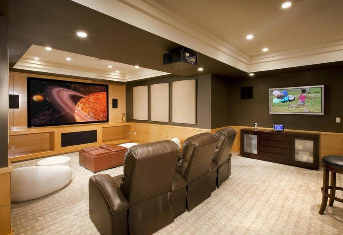 Stunning and Most Beautiful Home Theater Design Ideas
