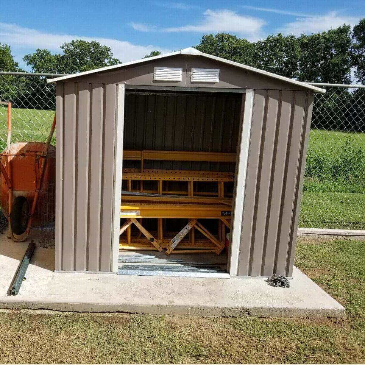 DIY Outdoor Storage Solution for Your Backyard