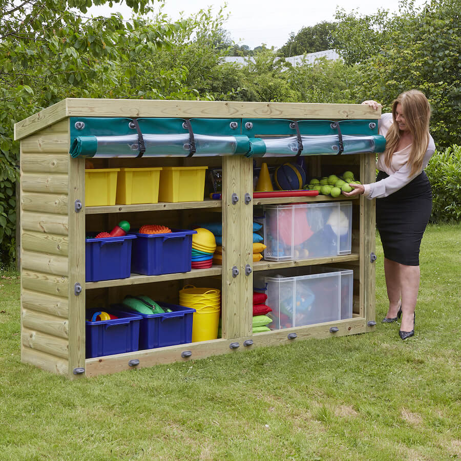 Outdoor Storage With Shelving at Dawn Ridder blog