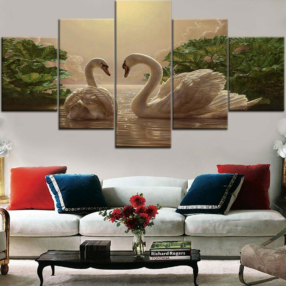 Relaxing And Peaceful Wall Art Design For Living Room