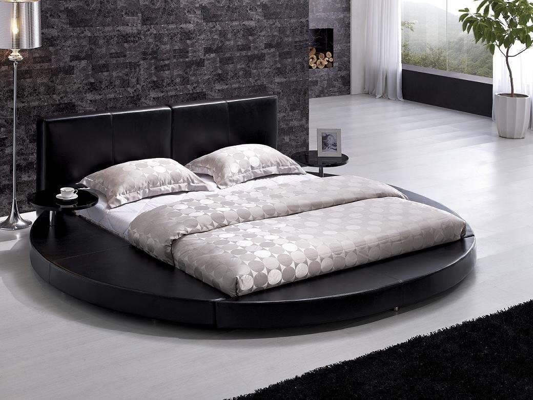 round bed