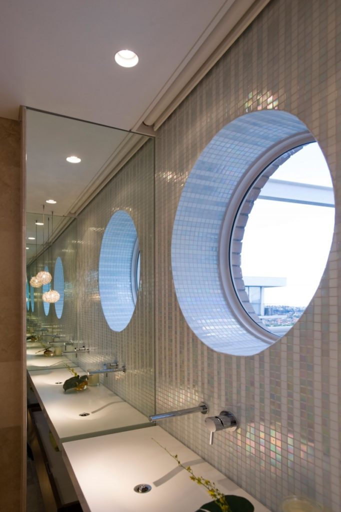 Round Window Design For Modern House, Small Round Bathroom Window
