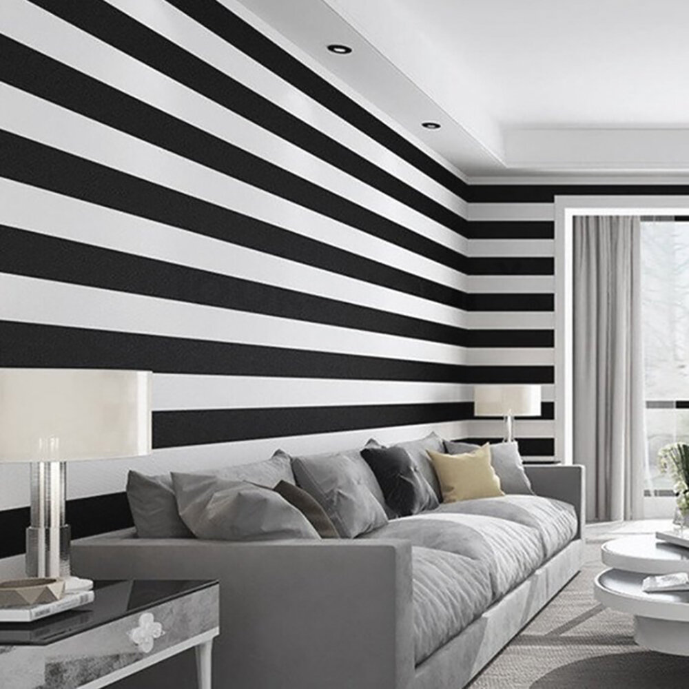 striped wall