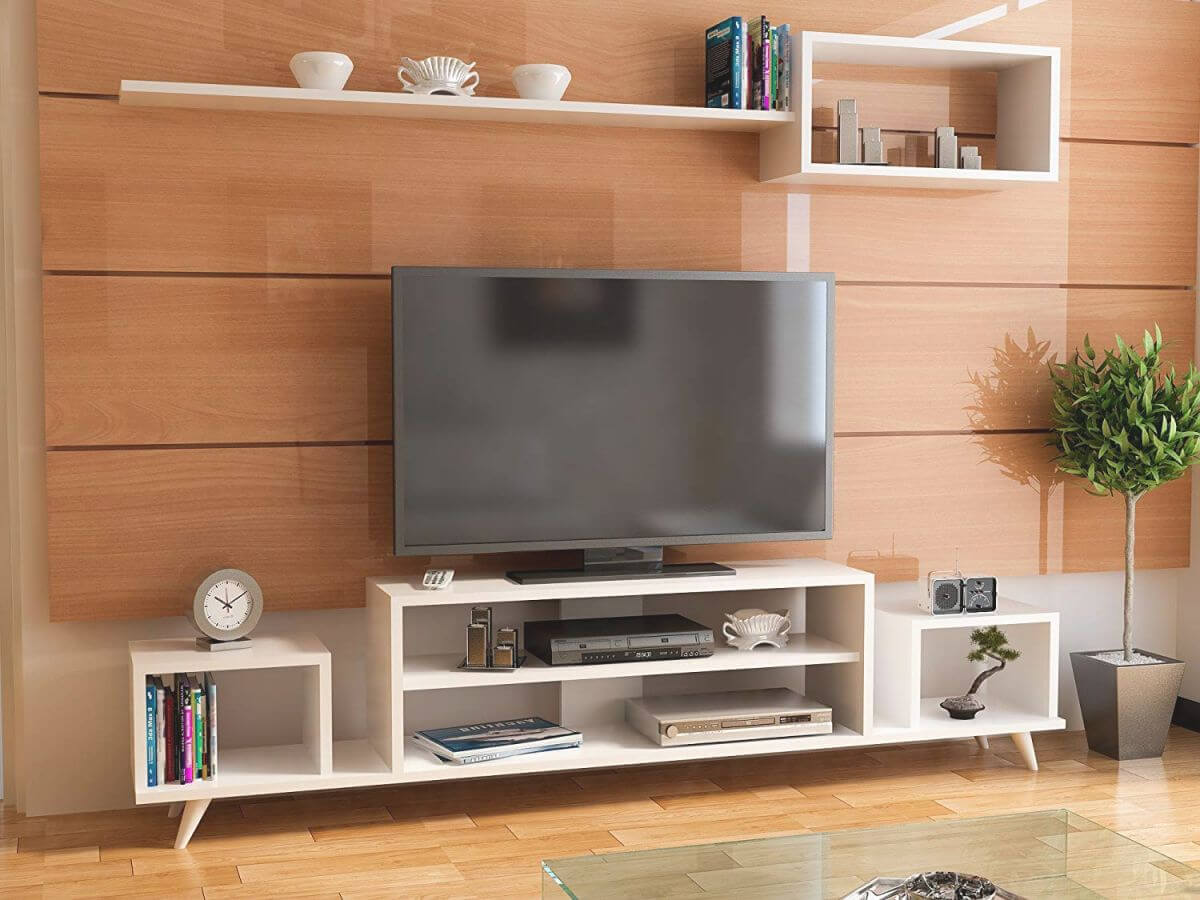 Modern and Contemporary Storage TV Unit Design Ideas