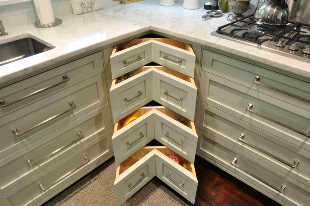 kitchen corner drawer