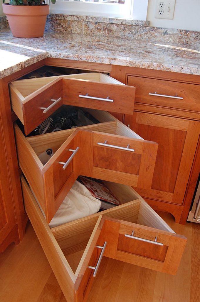 kitchen corner drawer 