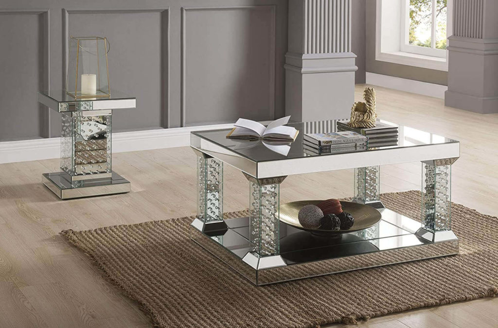 mirror table