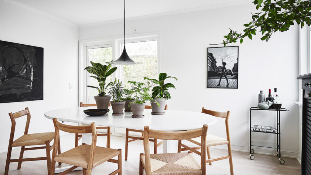 Scandinavian dining room