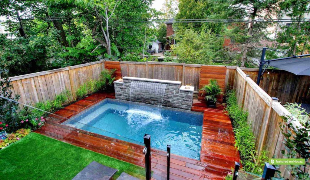 backyard pool designs for small yards