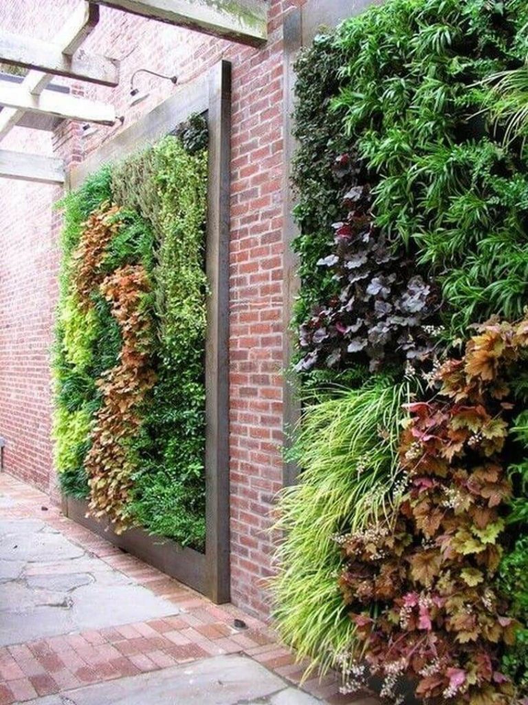 vertical outdoor garden 