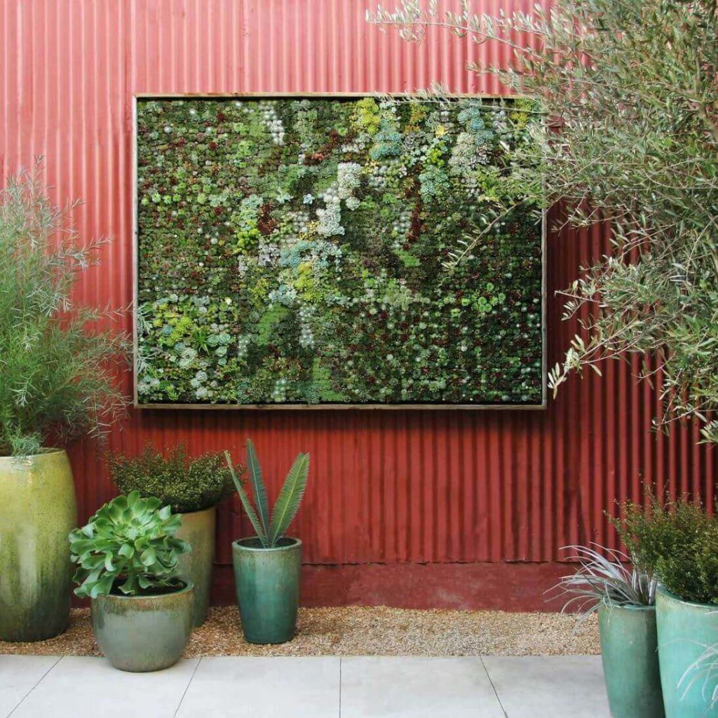 vertical outdoor garden