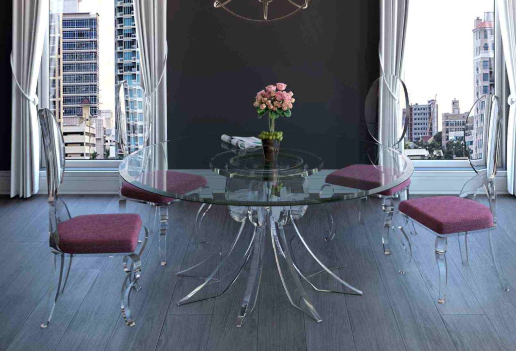 arrange dining table 