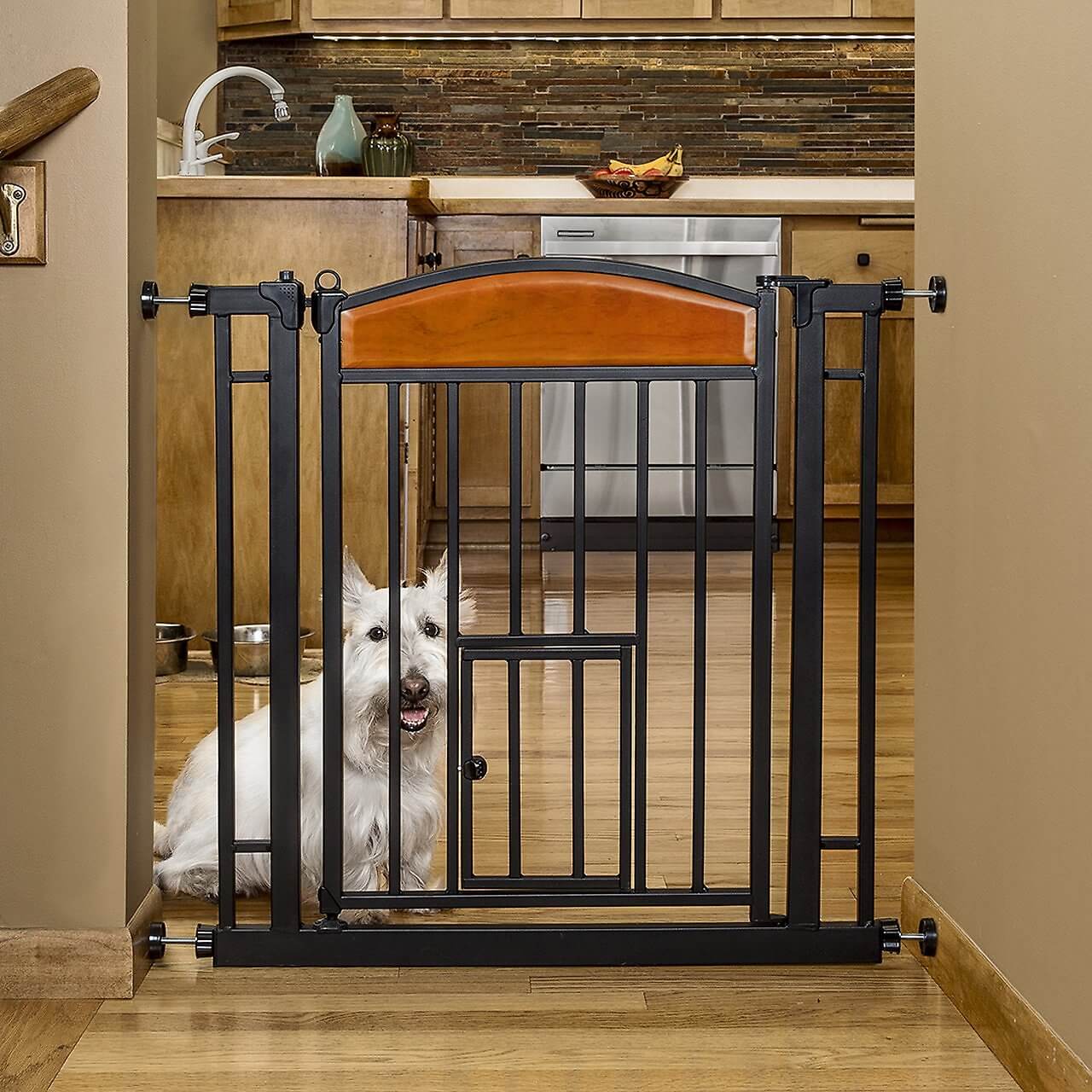 Install Smart Dog Door in the Screen Door