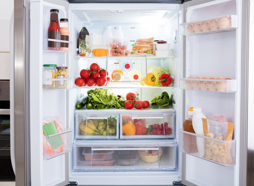 organize fridge