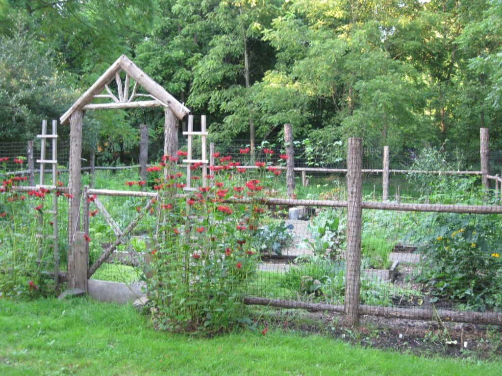 rustic garden